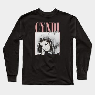 Cyndi lauper///Vintage for fans Long Sleeve T-Shirt